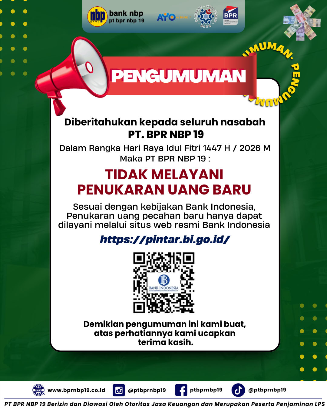 Pengumuman 1